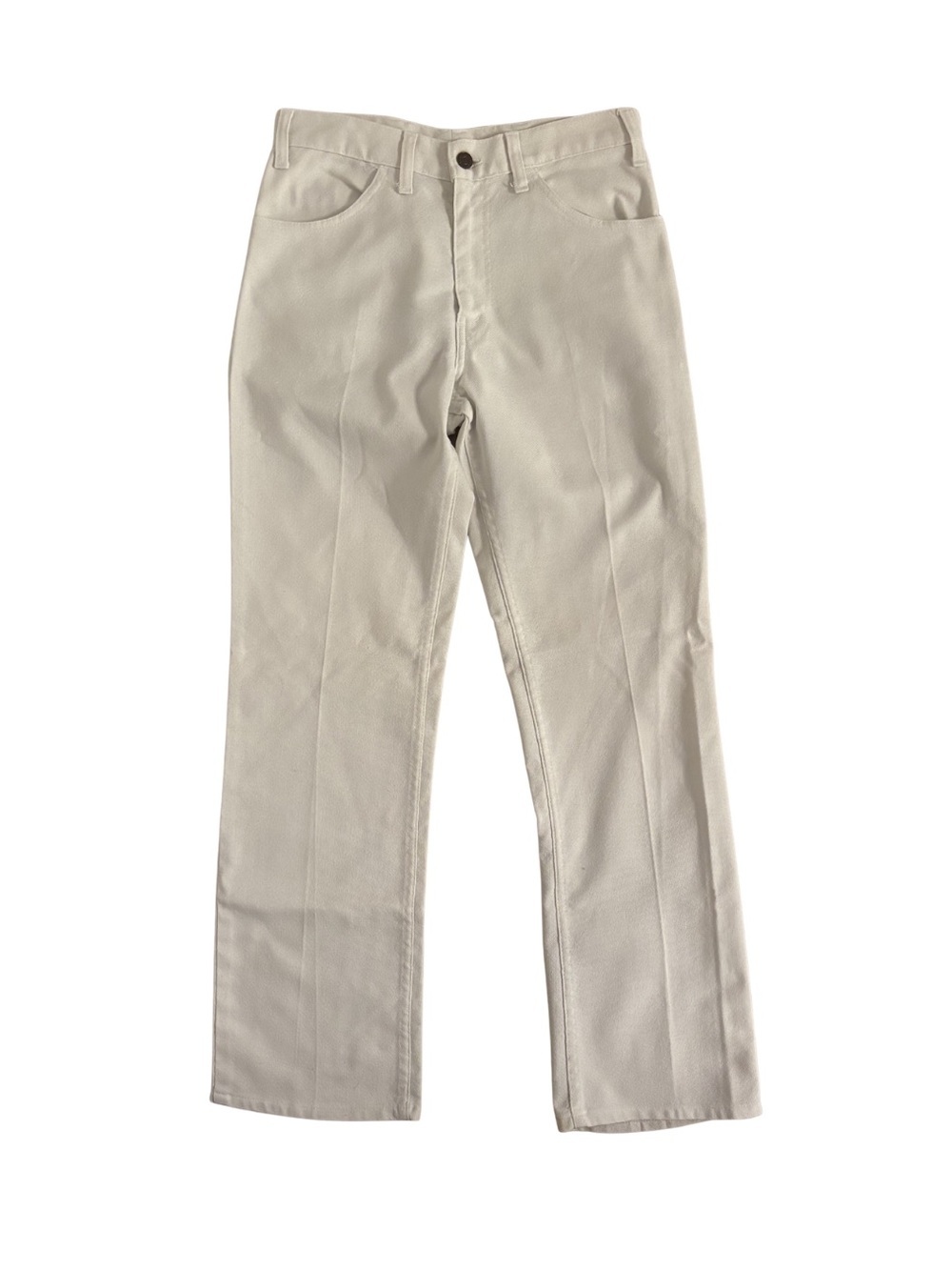 Vintage 80’s Levi’s Sta-Prest Off-White Twill Pant